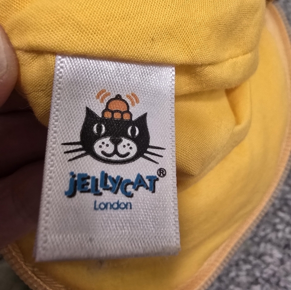 Jellycat Retired Pineapple Zipper Plush Bag With Strap - Picture 12 of 16